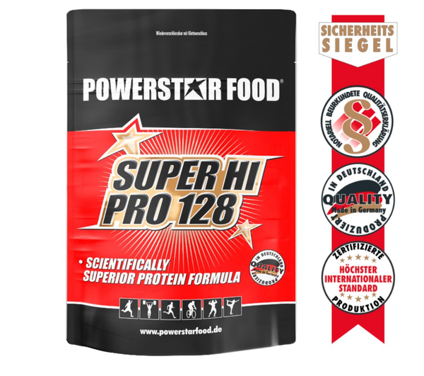 SUPER HI PRO 128 - Mehrkomponenten Protein - Powerstar Food