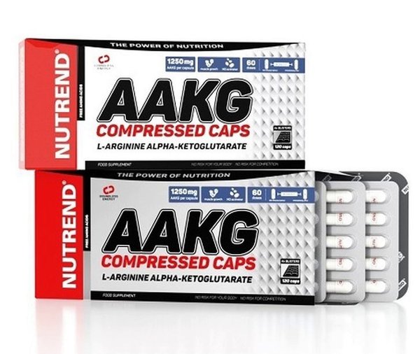 Nutrend AAKG Compressed Kapseln - 120 Kapseln