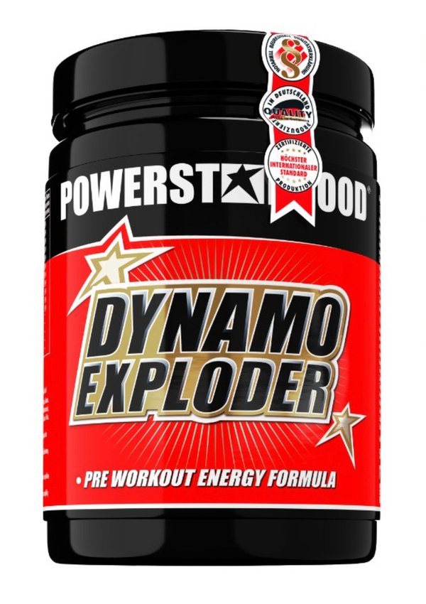 DYNAMO EXPLODER - Pre Workout Booster - Powerstar Food - 500 g