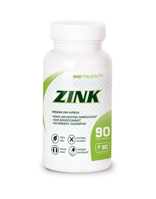 ZINK - SRS Nutrition - 90 Kapseln